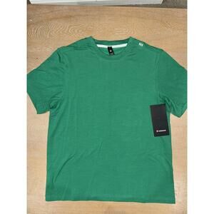 NWT Lululemon Zeroed In Short Sleeve Shirt Raceway Green Size MEDIUM